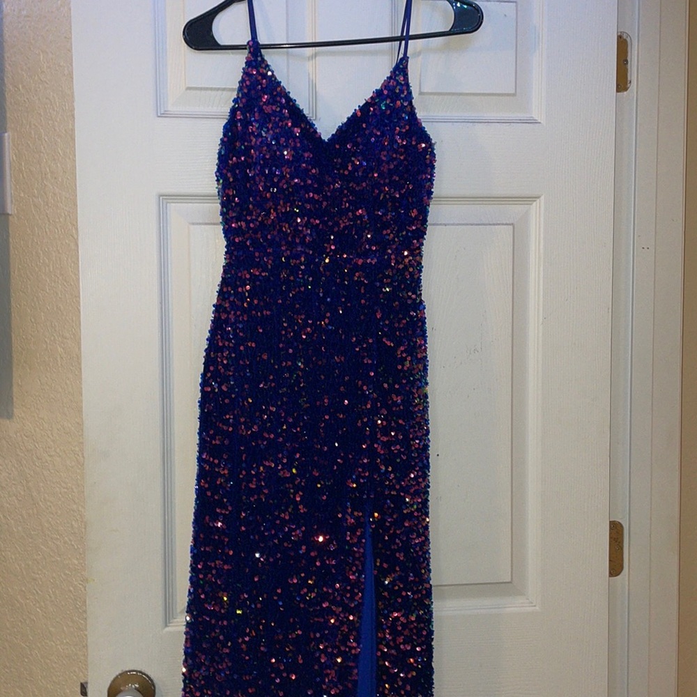 Sparkly prom dress